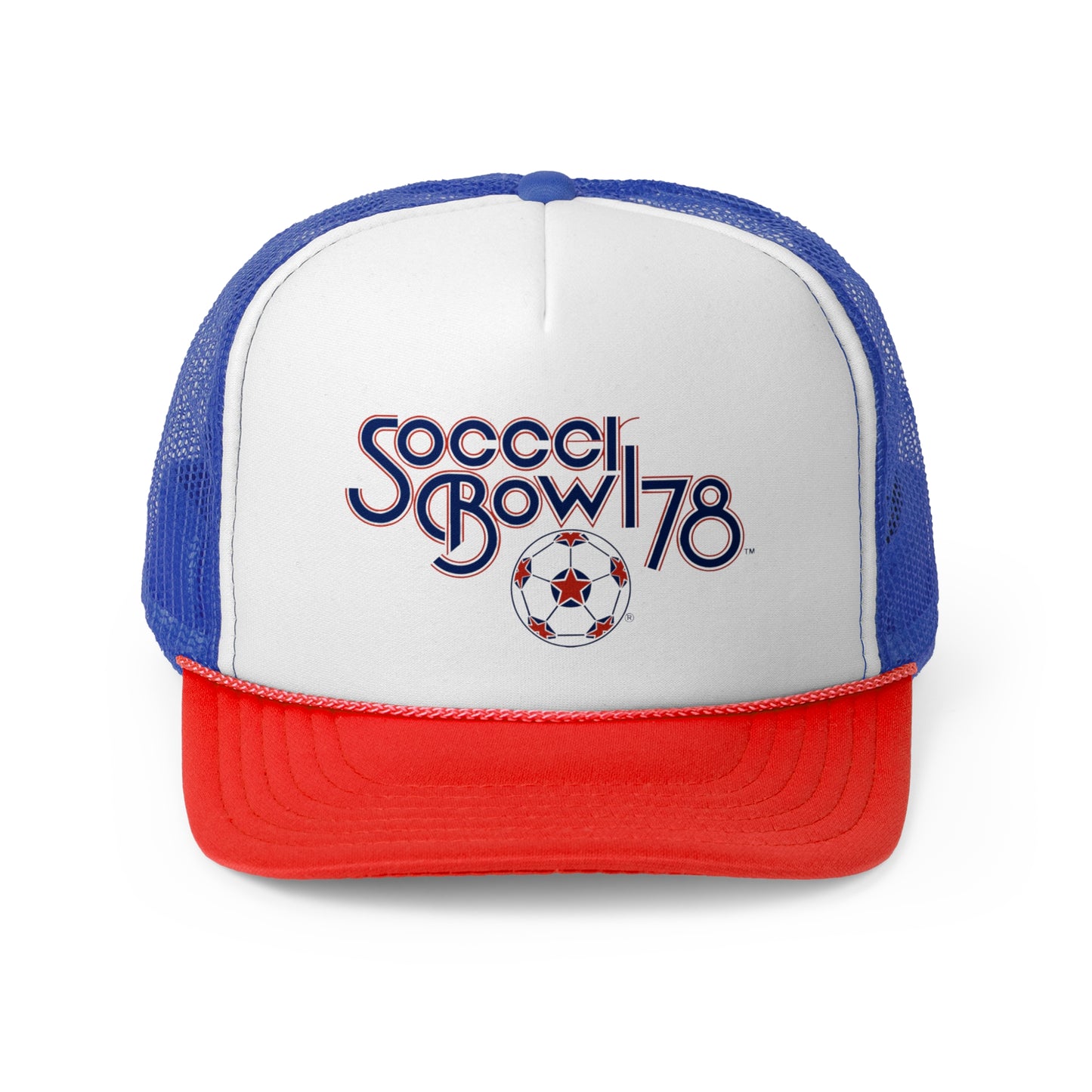 Retro Trucker Hat NASL Soccer Bowl 78 - Old School Male 