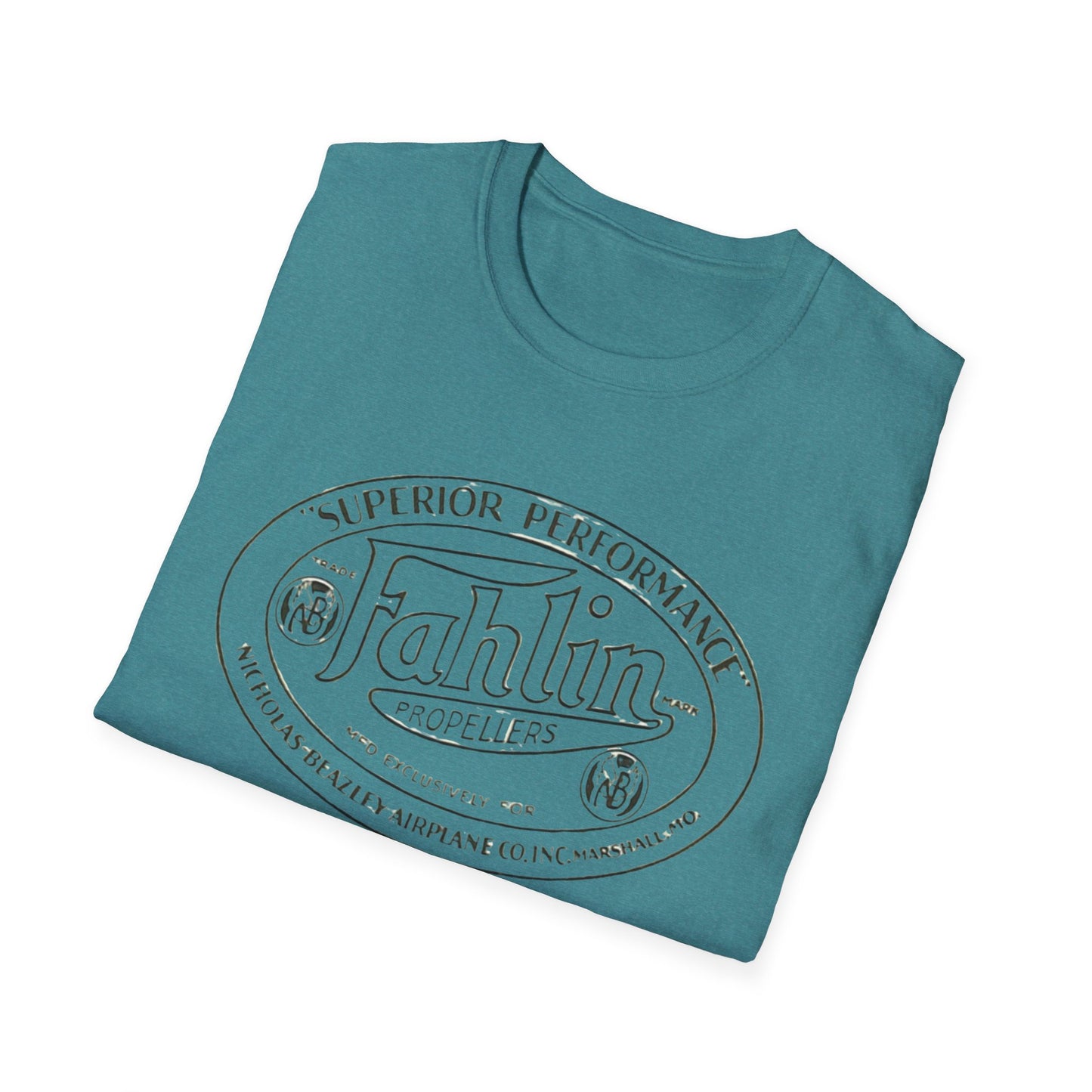 Cool Retro Fahlin Propellor T-Shirt: 100% Cotton, Vintage Vibes, Perfect For Your Weekend Adventures!