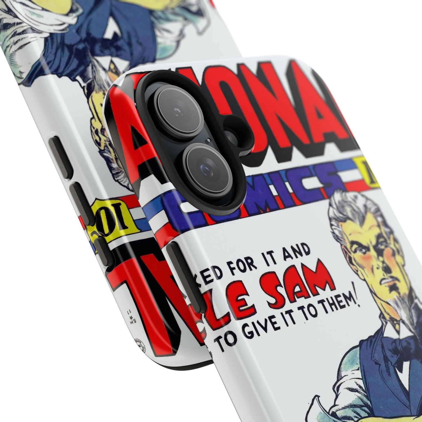 Vintage Comic Art Durable Phone Cases