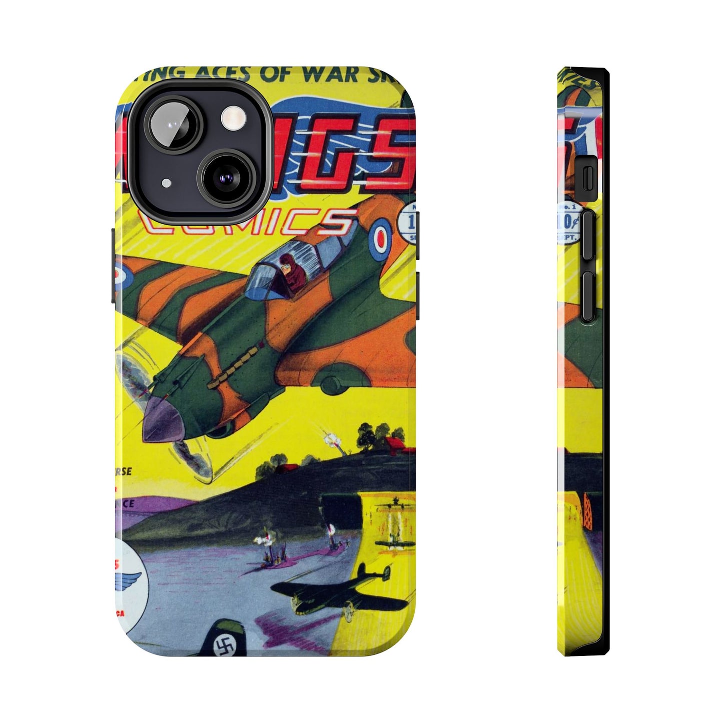 Vintage Comic Book Art Tough Phone Cases - Old School Male 