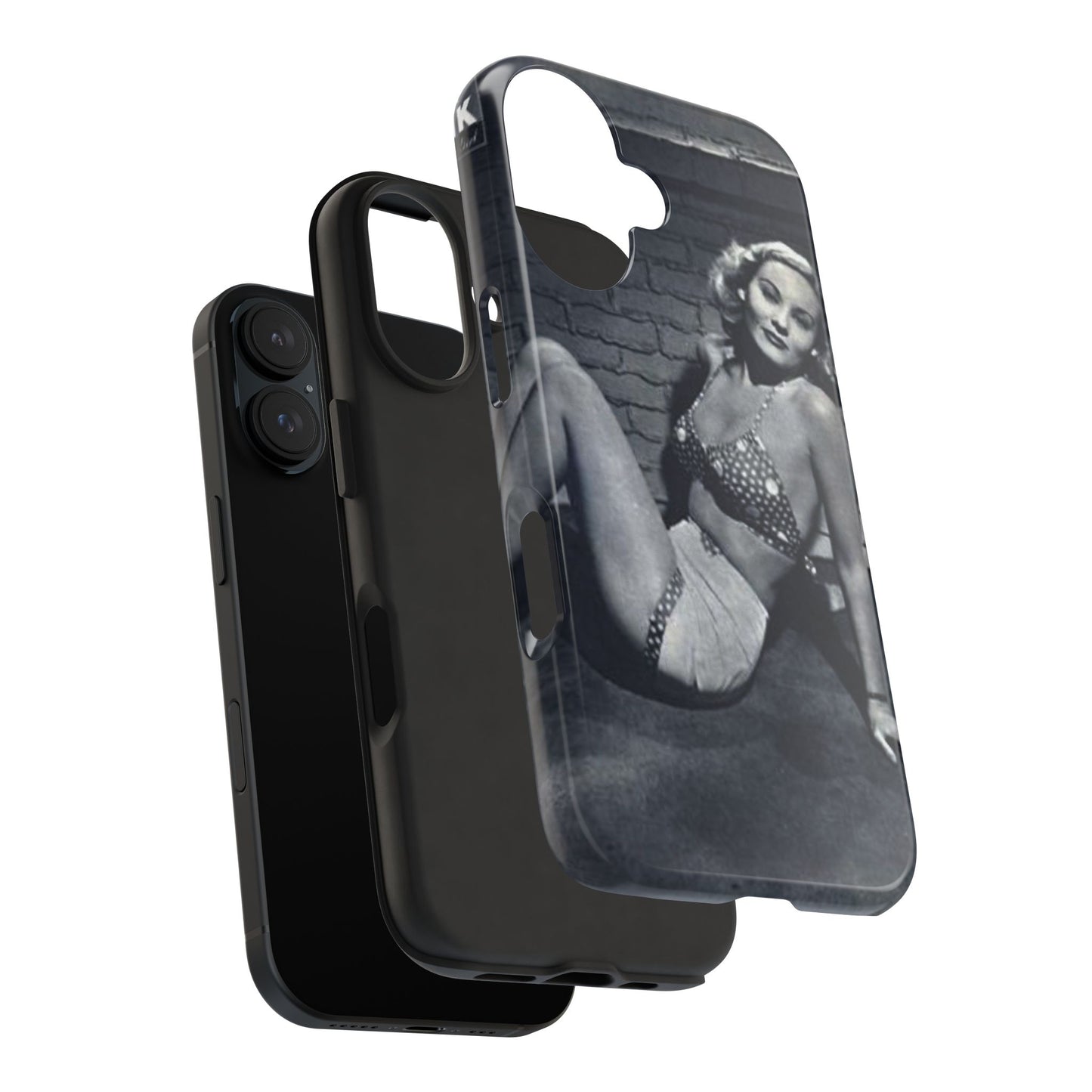 Retro Pinup Girl Tough Smartphone Cases