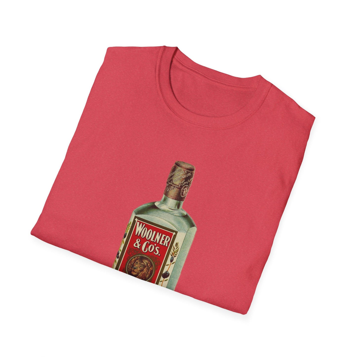 Retro Dry Gin Bottle Graphic Tee