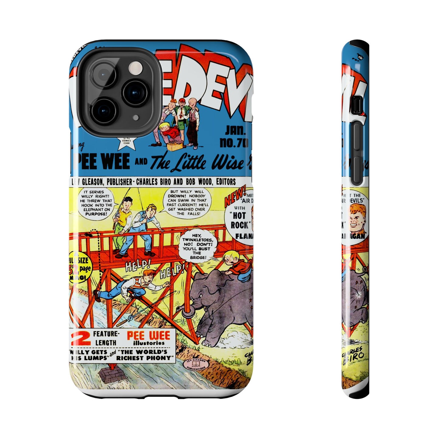 Vintage Comic Book Inspired Phone Case - Old School Male 