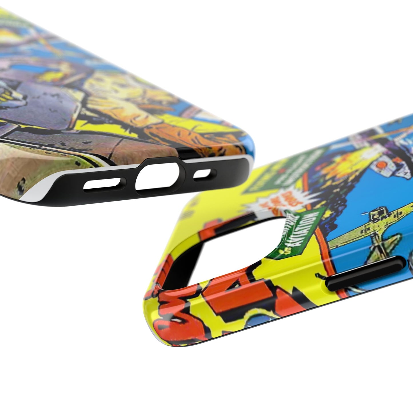 Vintage Comic Art Tough Phone Cases