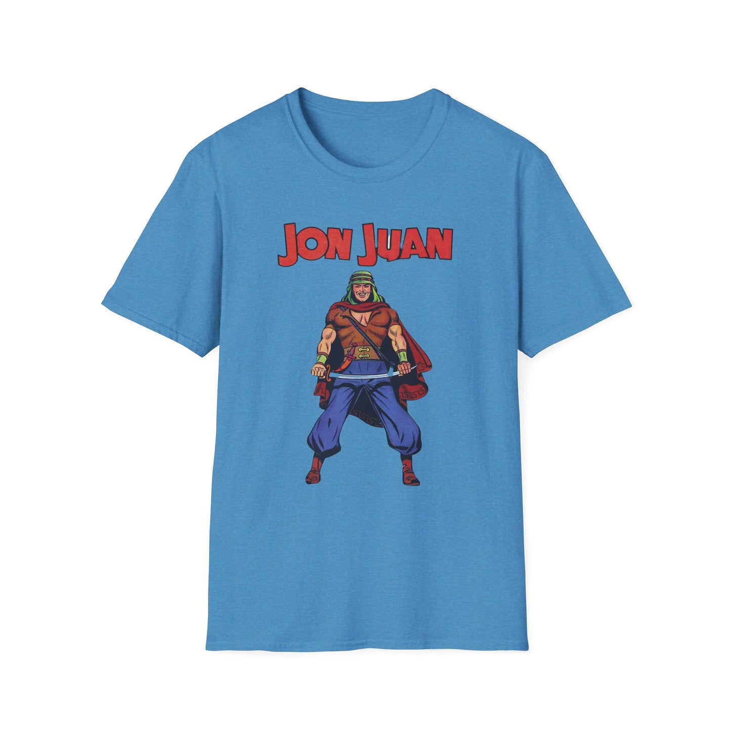 Vintage Jon Juan Comic Character T-Shirt - Soft Unisex Tee for Retro Style Enthusiasts