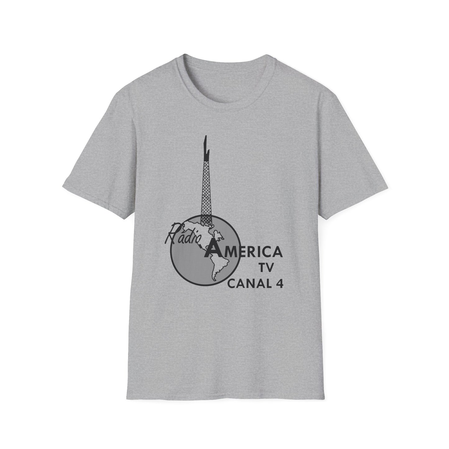 Rock The Retro Vibe With Our Classic 100% Cotton Radio America T-Shirt!