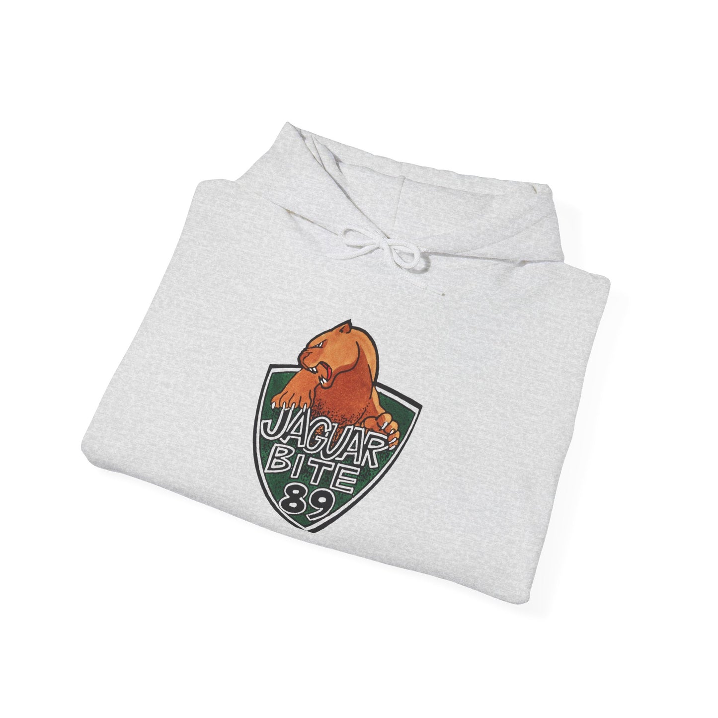 Retro Operation Jaguar Bite 1989 Hoodie - Cozy Cotton Blend, Adjustable Hood, Kangaroo Pocket