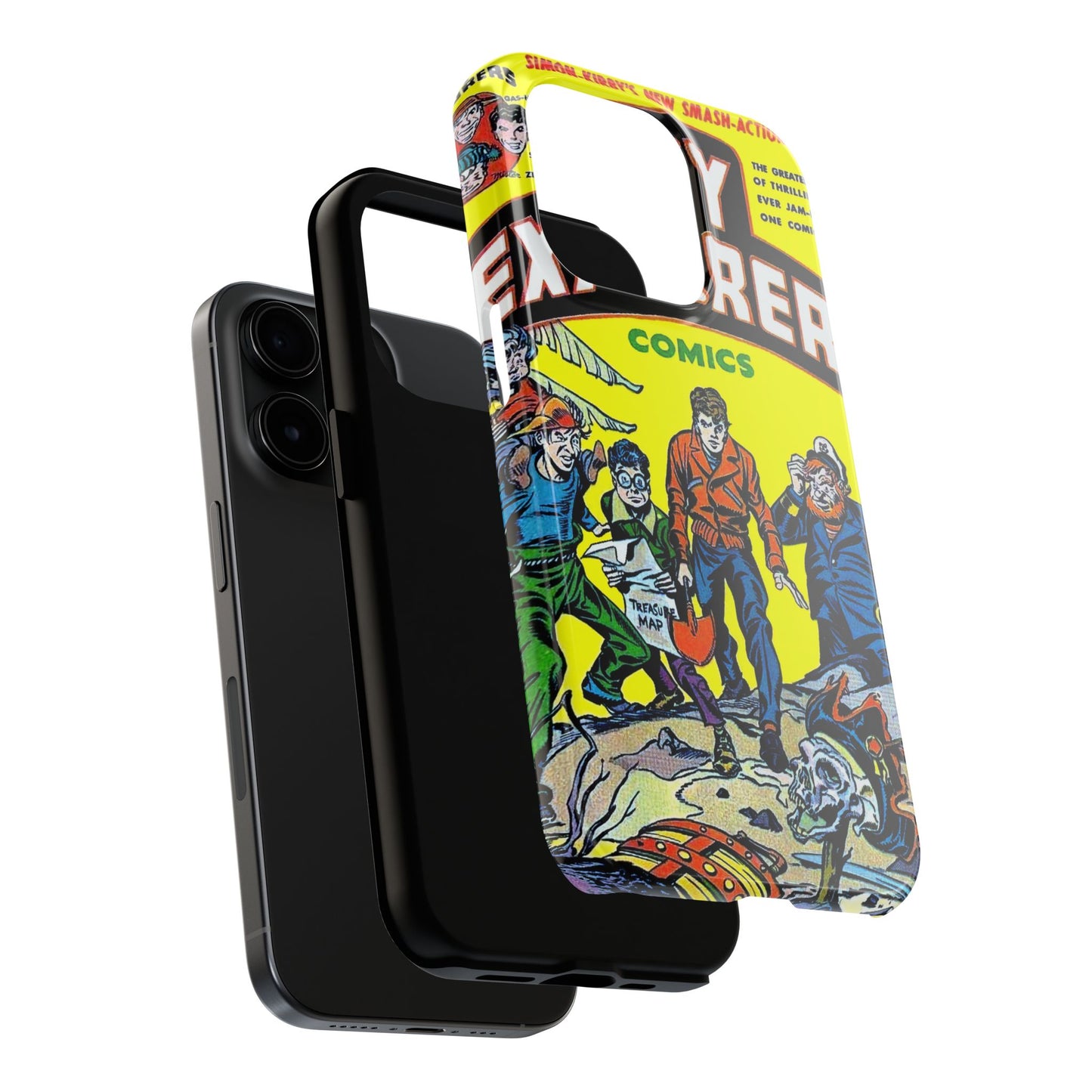 Vintage Comic Book Cover Rugged Phone Cases