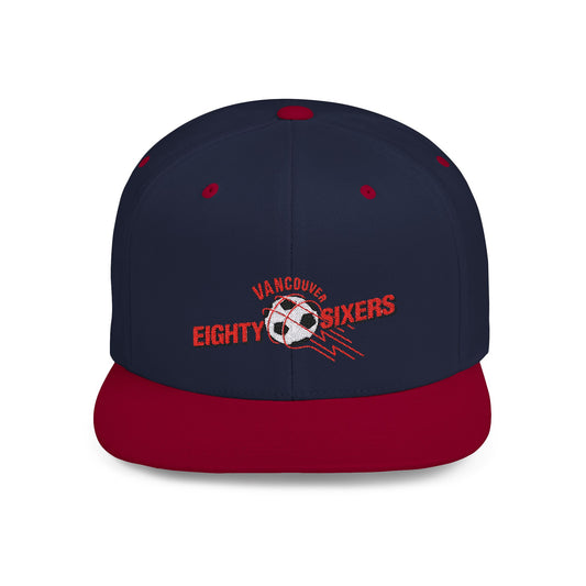 Vancouver Eighty Sixers Retro NASL Soccer Team Snapback Cap - Old School Male 