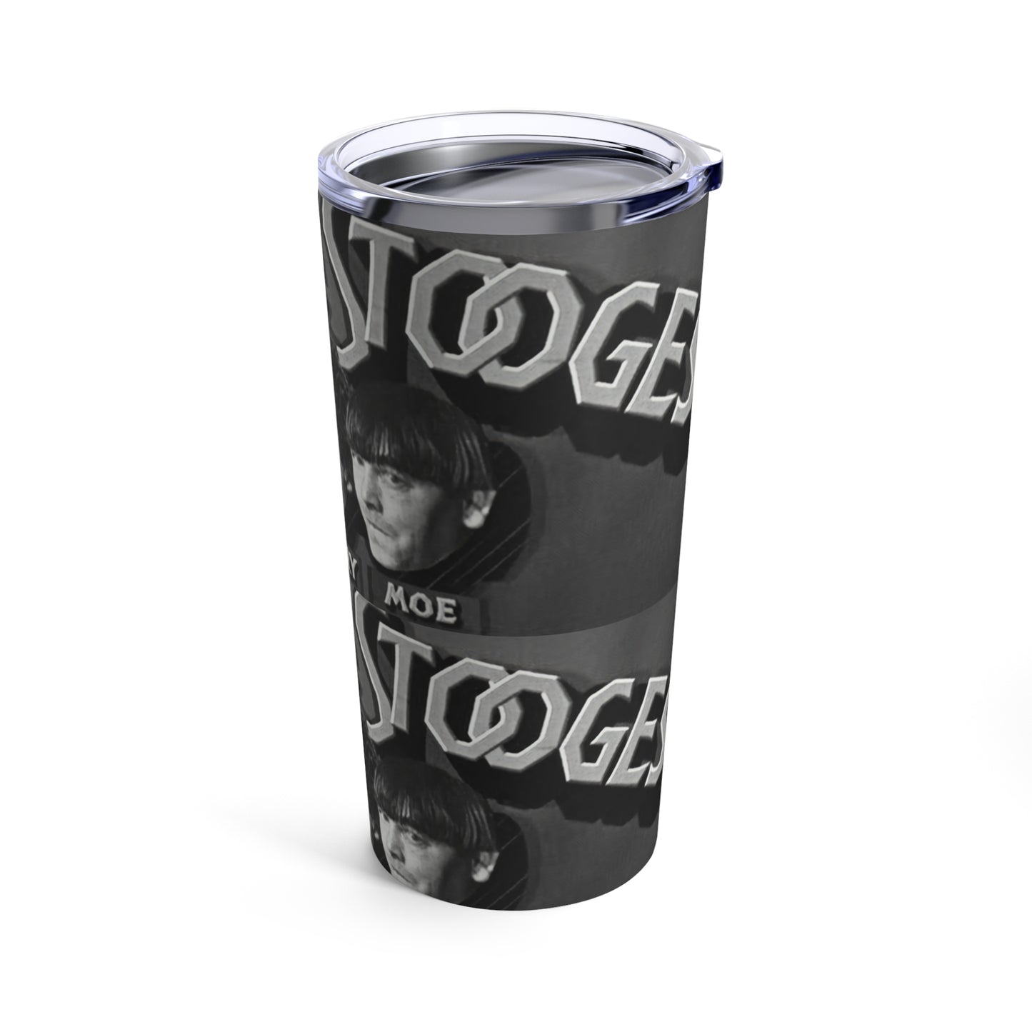 Three Stooges 20oz Insulated Stainless Steel Tumbler - Old School Male 