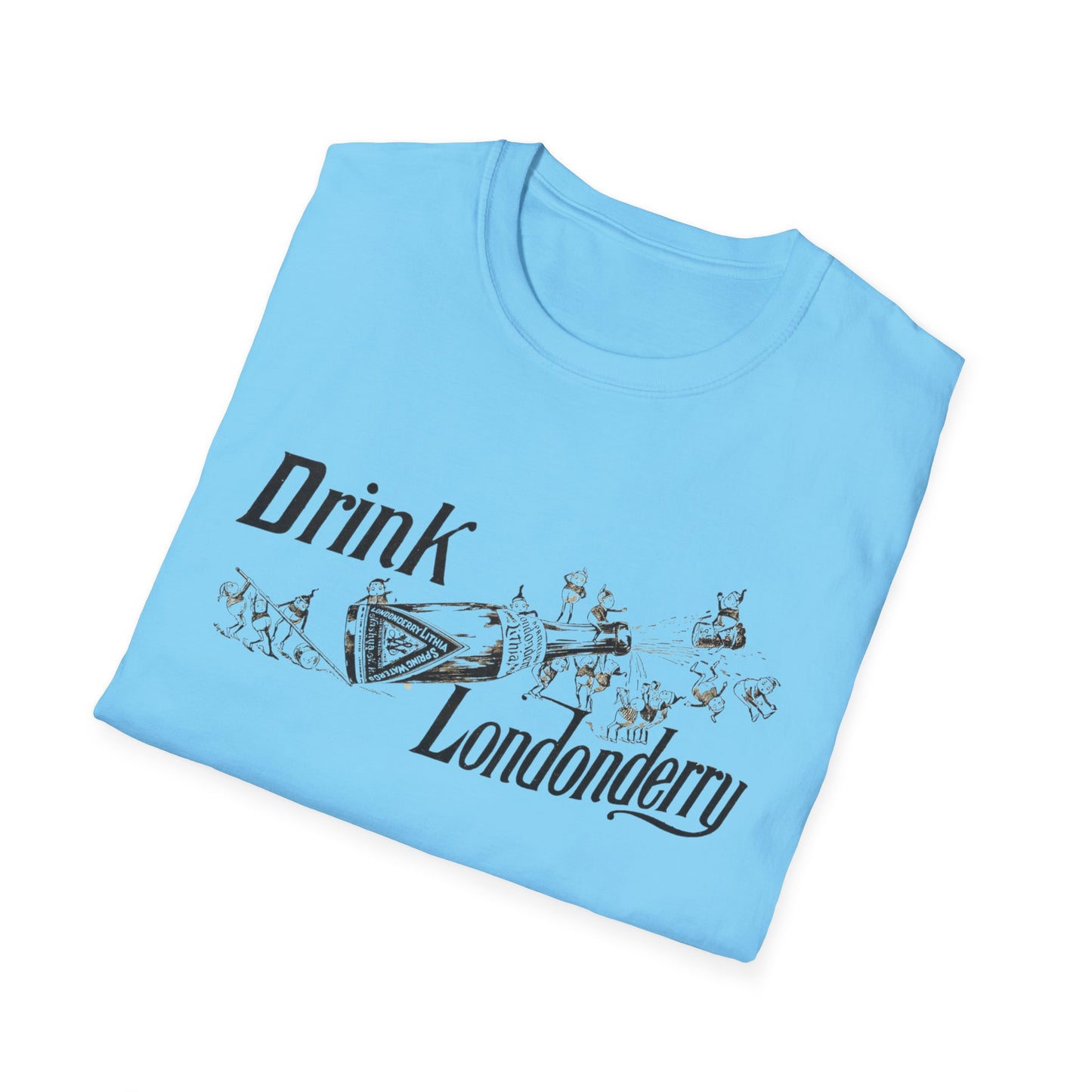 Vintage Londonberry Drink T-Shirt - Retro Unisex Tee in Soft, Ethically-Sourced Cotton