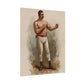 Vintage Champion Pugilist John Sullivan Poster