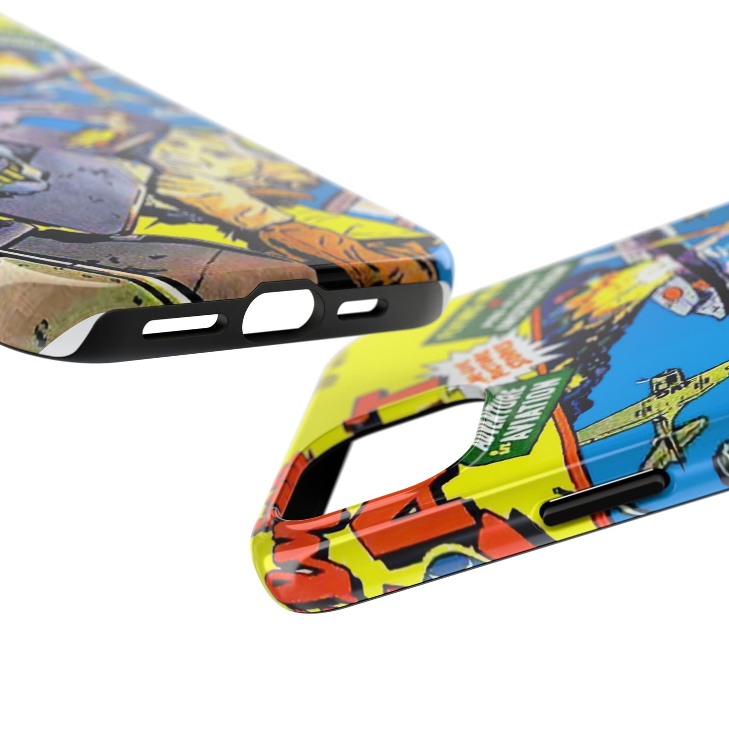 Vintage Comic Art Tough Phone Cases