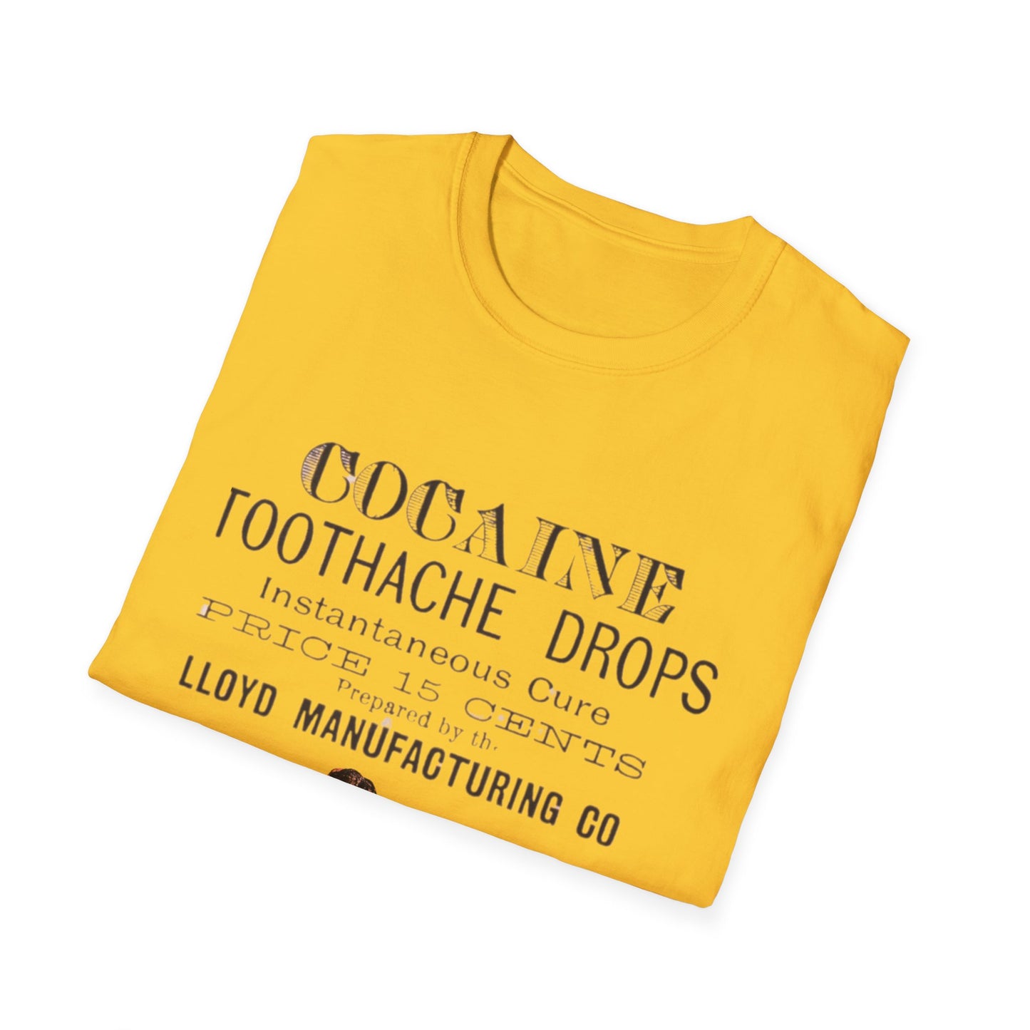 Vintage Toothache Ad T-Shirt | Retro Classic Design, 100% Cotton, Perfect for Halloween & Everyday Wear