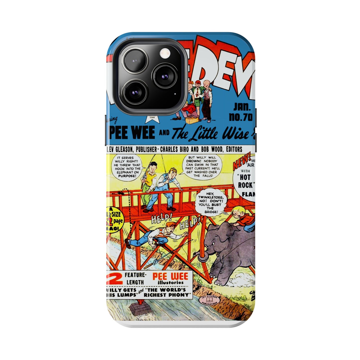 Vintage Comic Book Inspired Phone Case