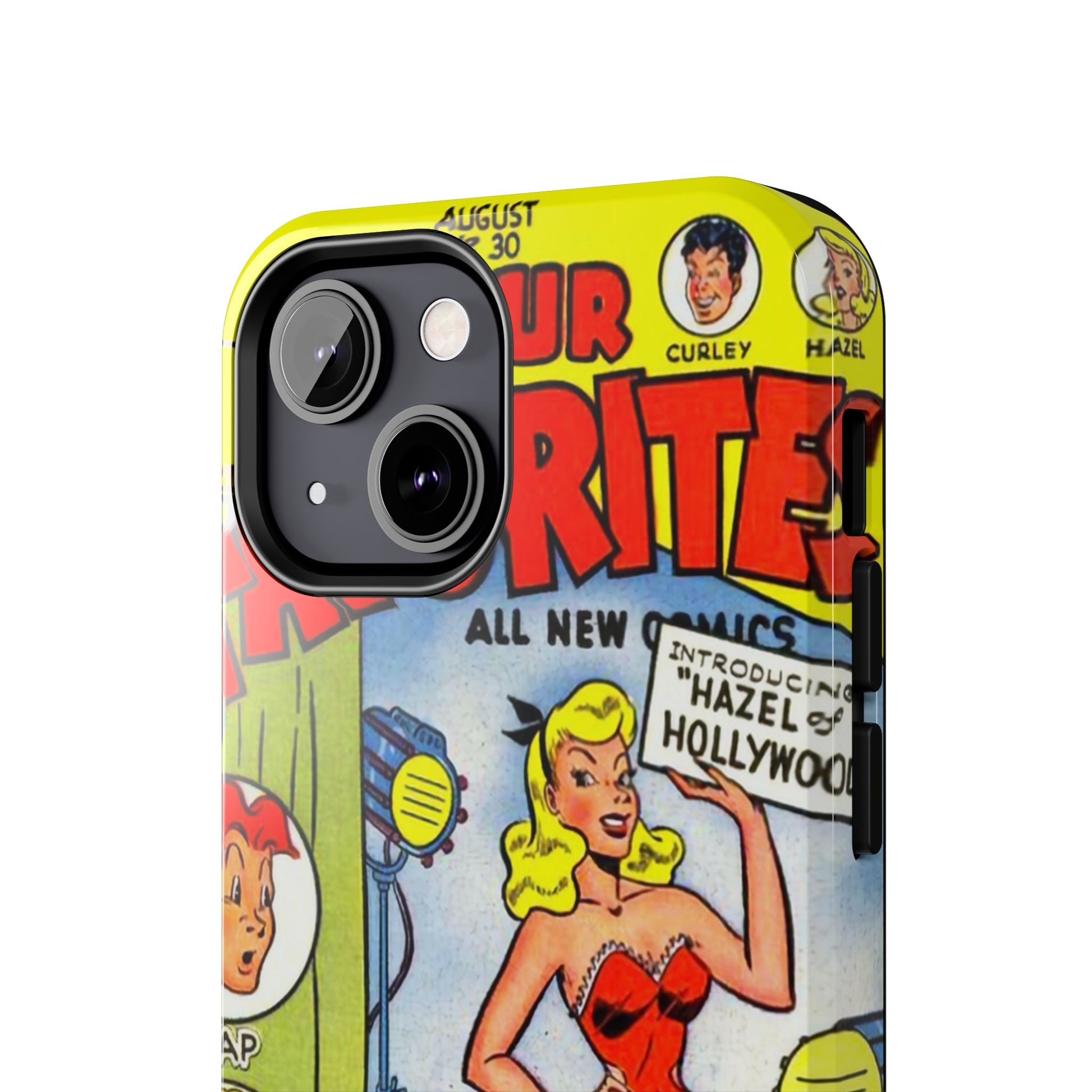 Vintage Comic Book Phone Case - Retro Art Design - Old School Male 