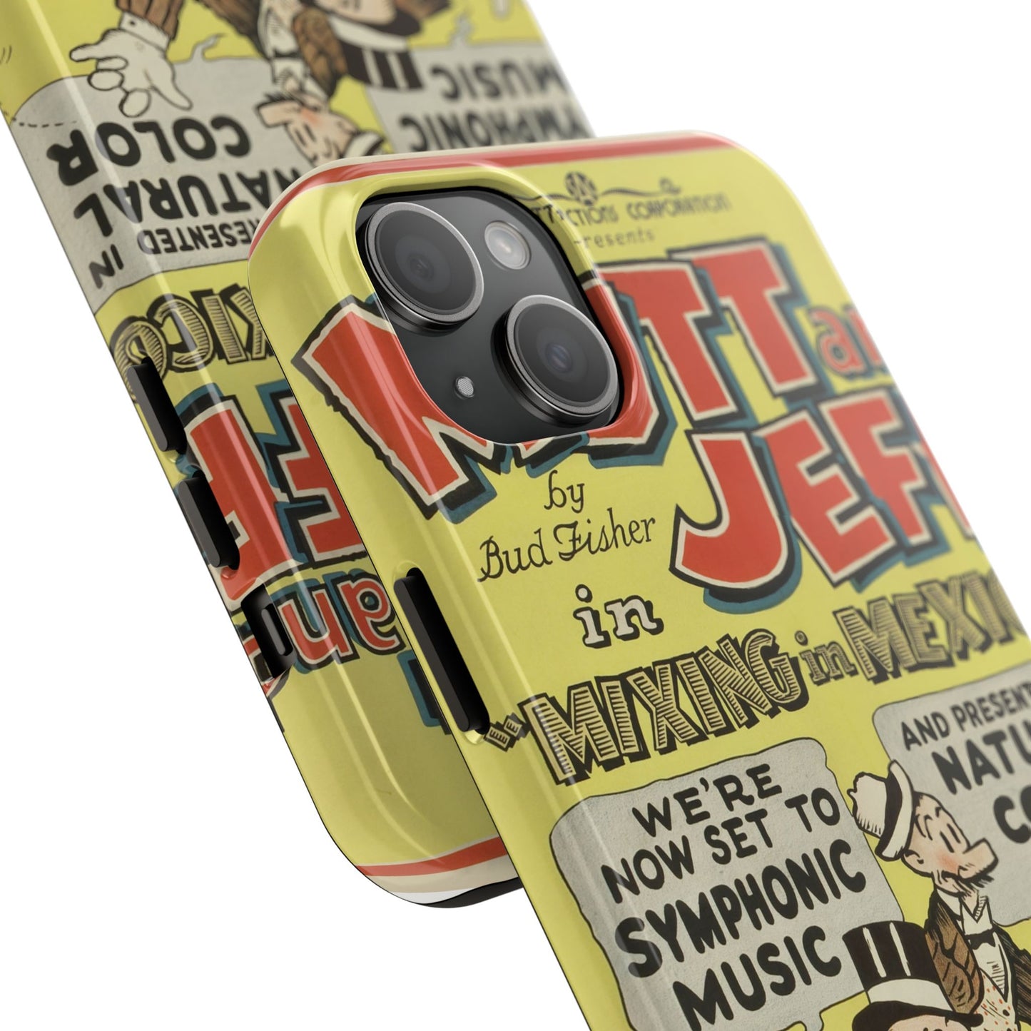 Durable Mutt and Jeff Phone Protection Cases