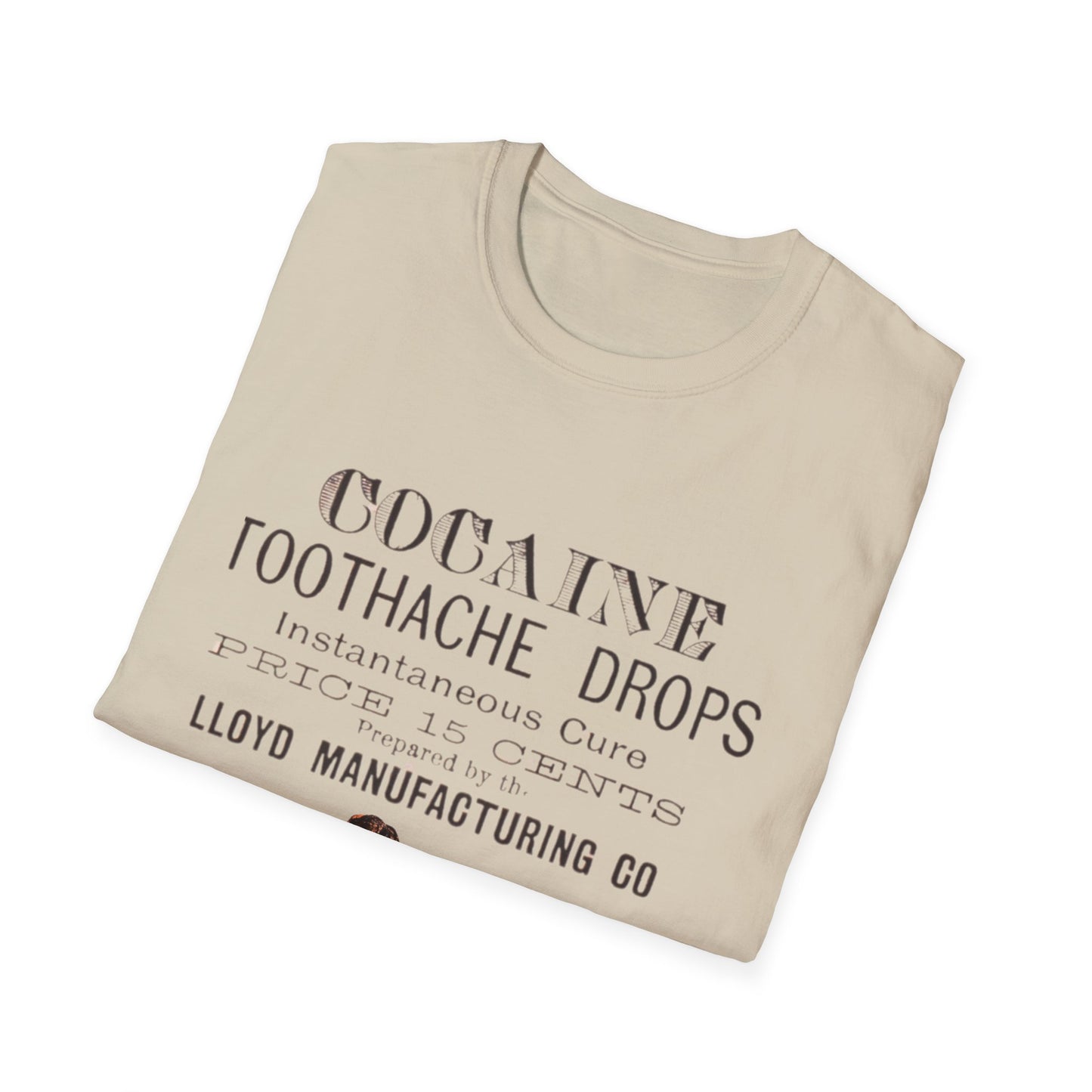 Vintage Toothache Ad T-Shirt | Retro Classic Design, 100% Cotton, Perfect for Halloween & Everyday Wear