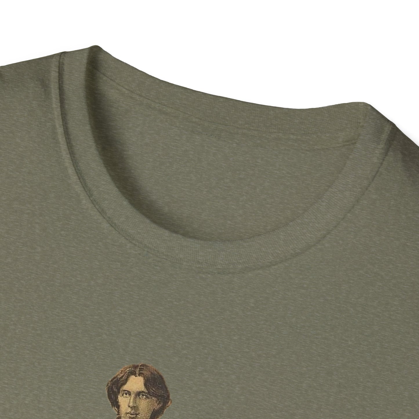 Classic Literary Icon T-Shirt - Old School Male 