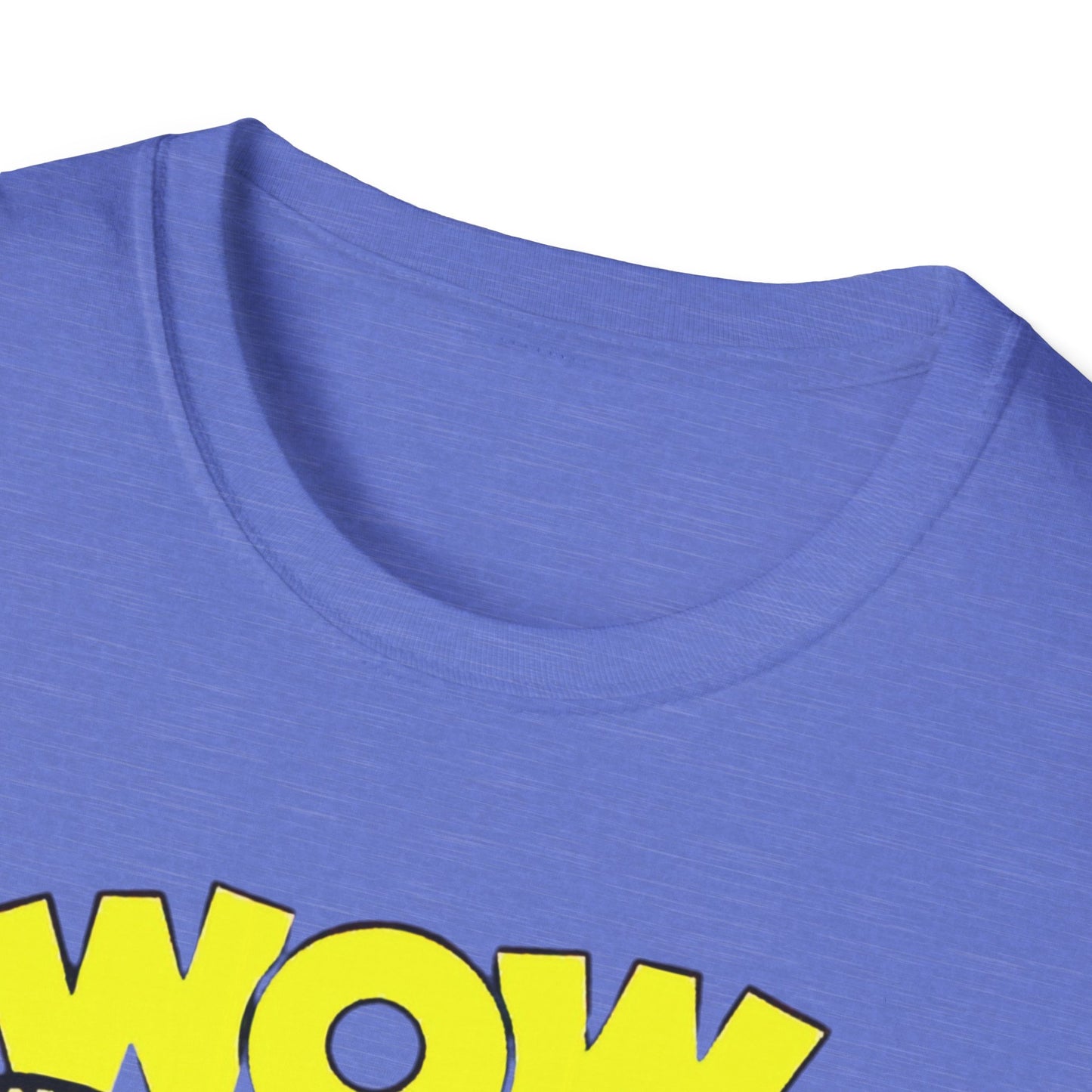 Retro Wow Comics T-Shirt - 100% Cotton, Classic Fit, Perfect for Comic Enthusiasts