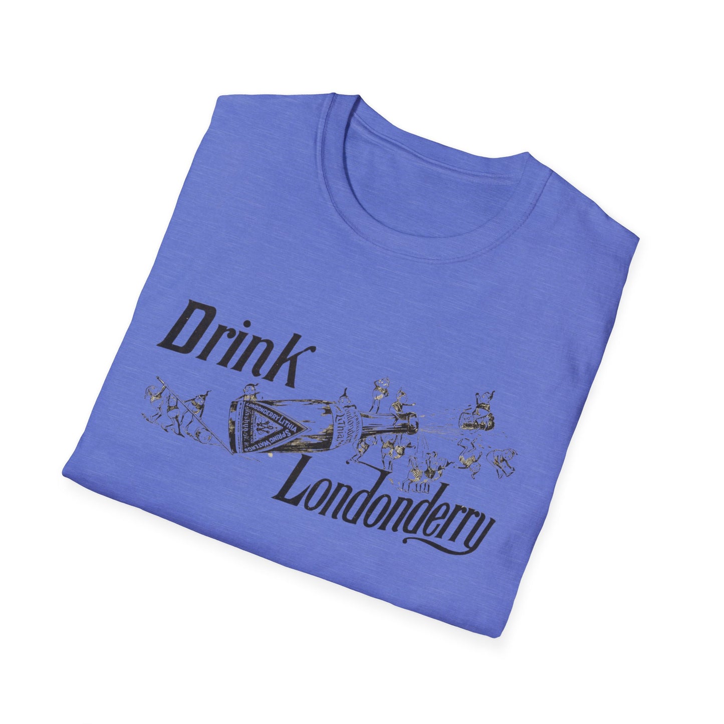 Vintage Londonberry Drink T-Shirt - Retro Unisex Tee in Soft, Ethically-Sourced Cotton