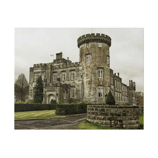 Dromoland Castle UK Matte Canvas 0 75 Inch Stretched - Old School Male 