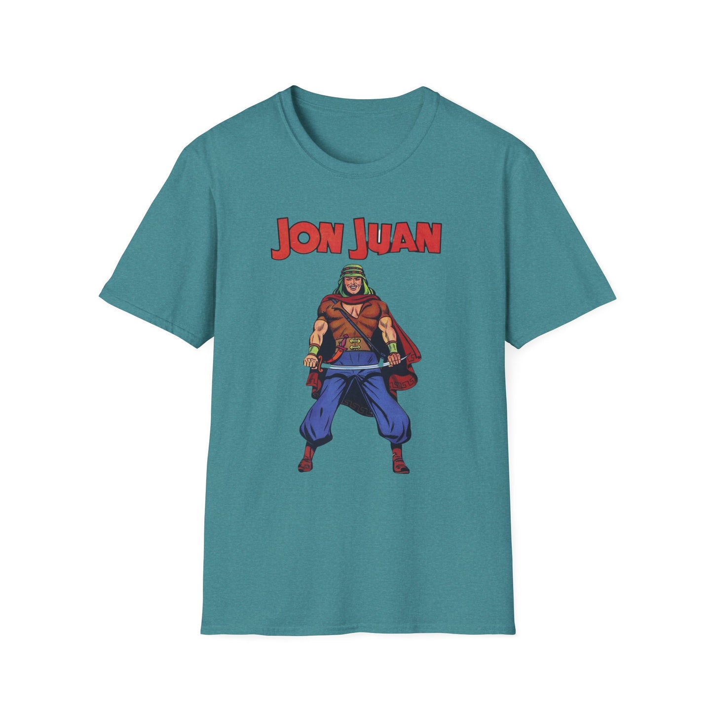 Vintage Jon Juan Comic Character T-Shirt - Soft Unisex Tee for Retro Style Enthusiasts