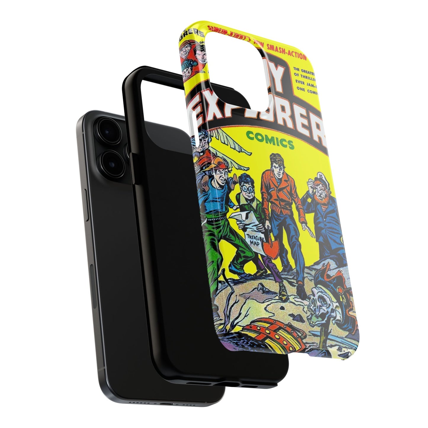 Vintage Comic Book Cover Rugged Phone Cases