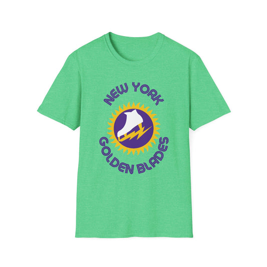 New York Golden Blades Unisex Softstyle T-Shirt - Old School Male 