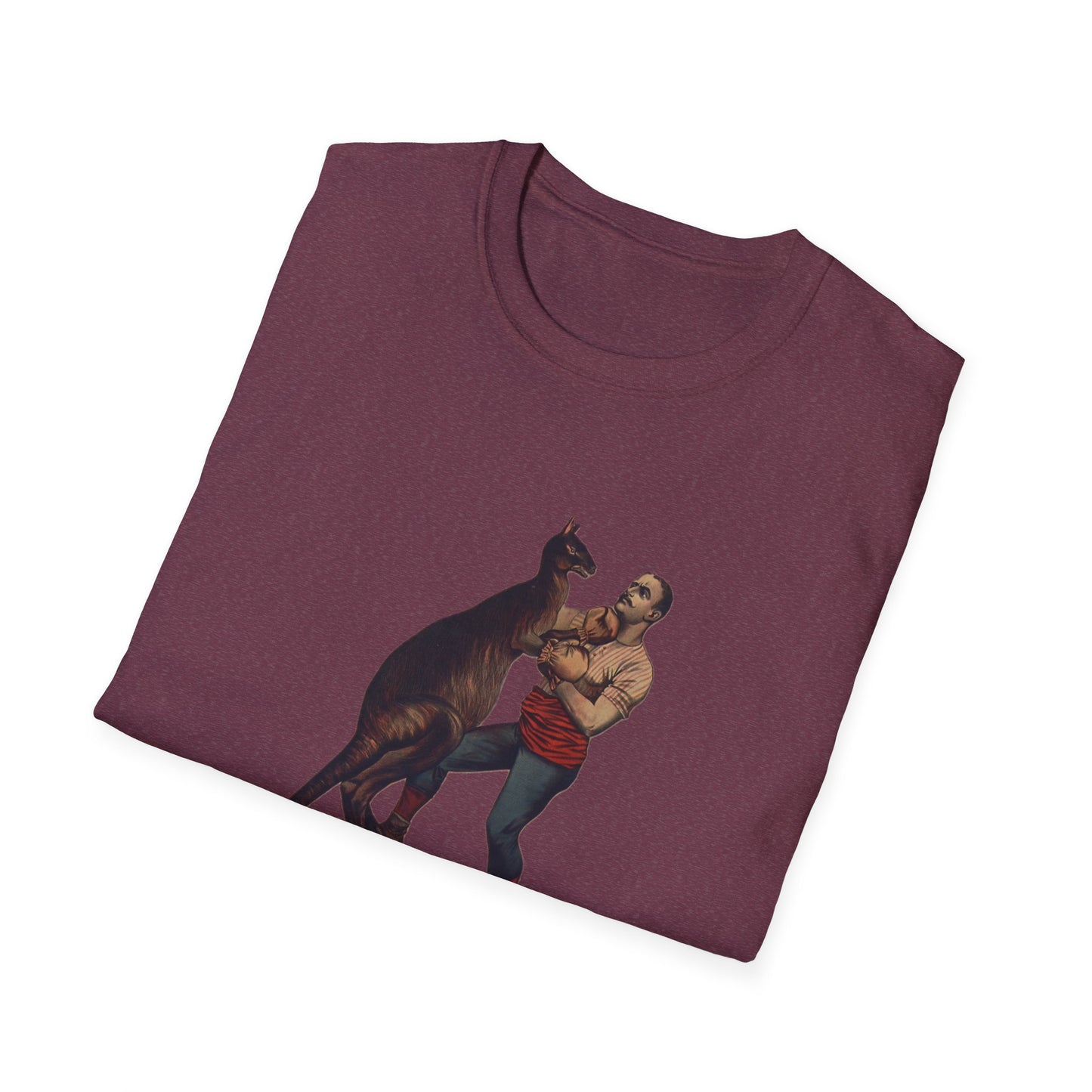 Retro Boxing Kangaroo Graphic Tee