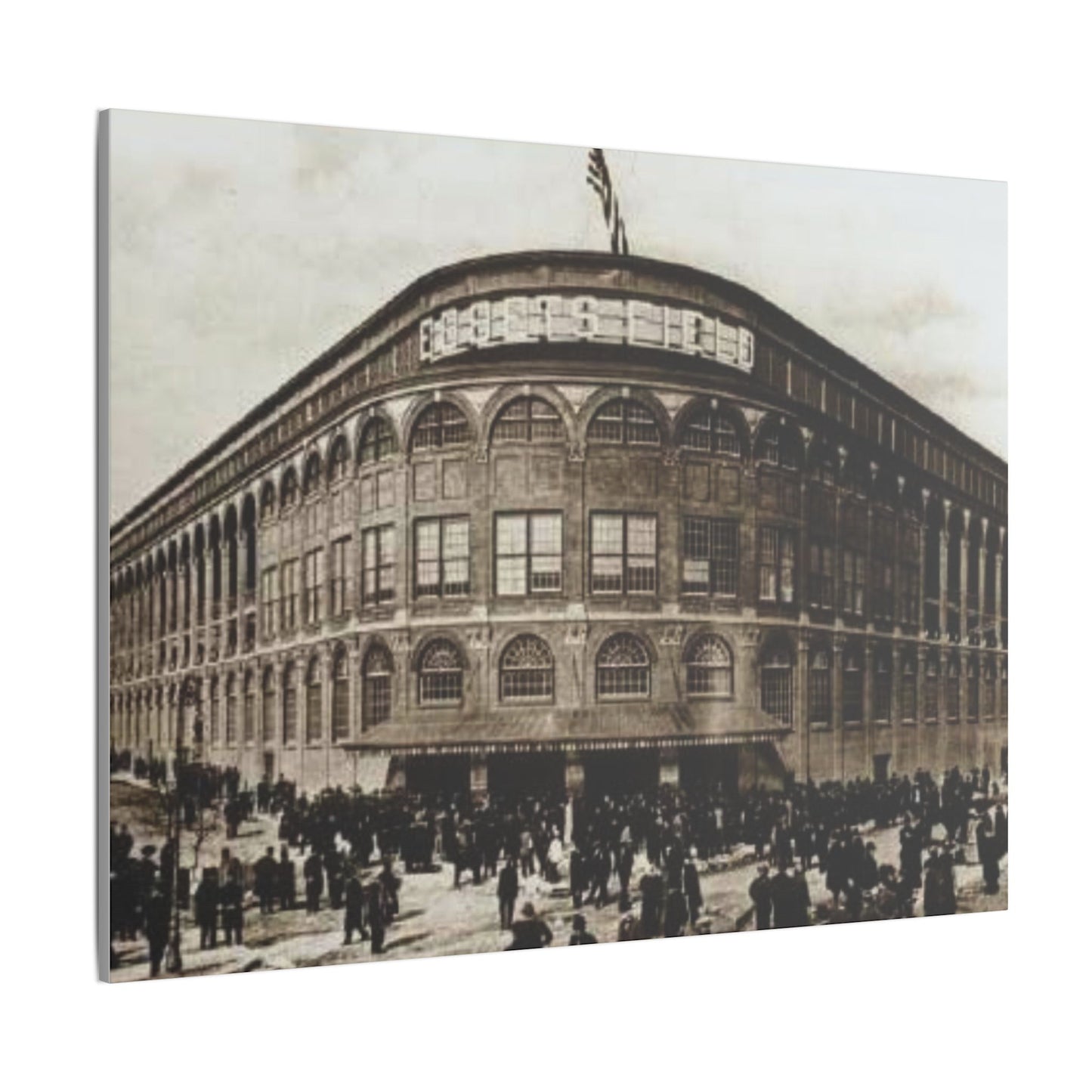 Nostalgic Ebbets Field Canvas Art Print