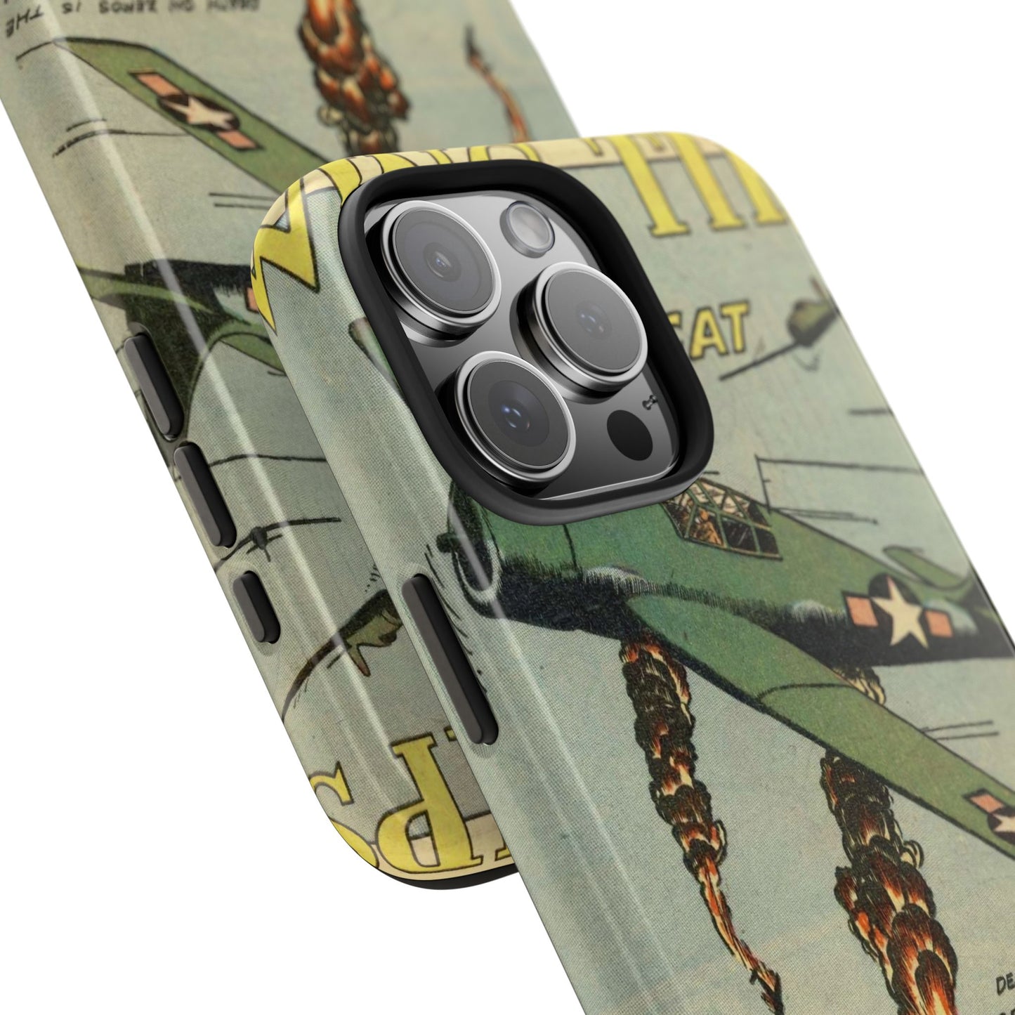 Retro Wings Comic Page Tough Phone Cases