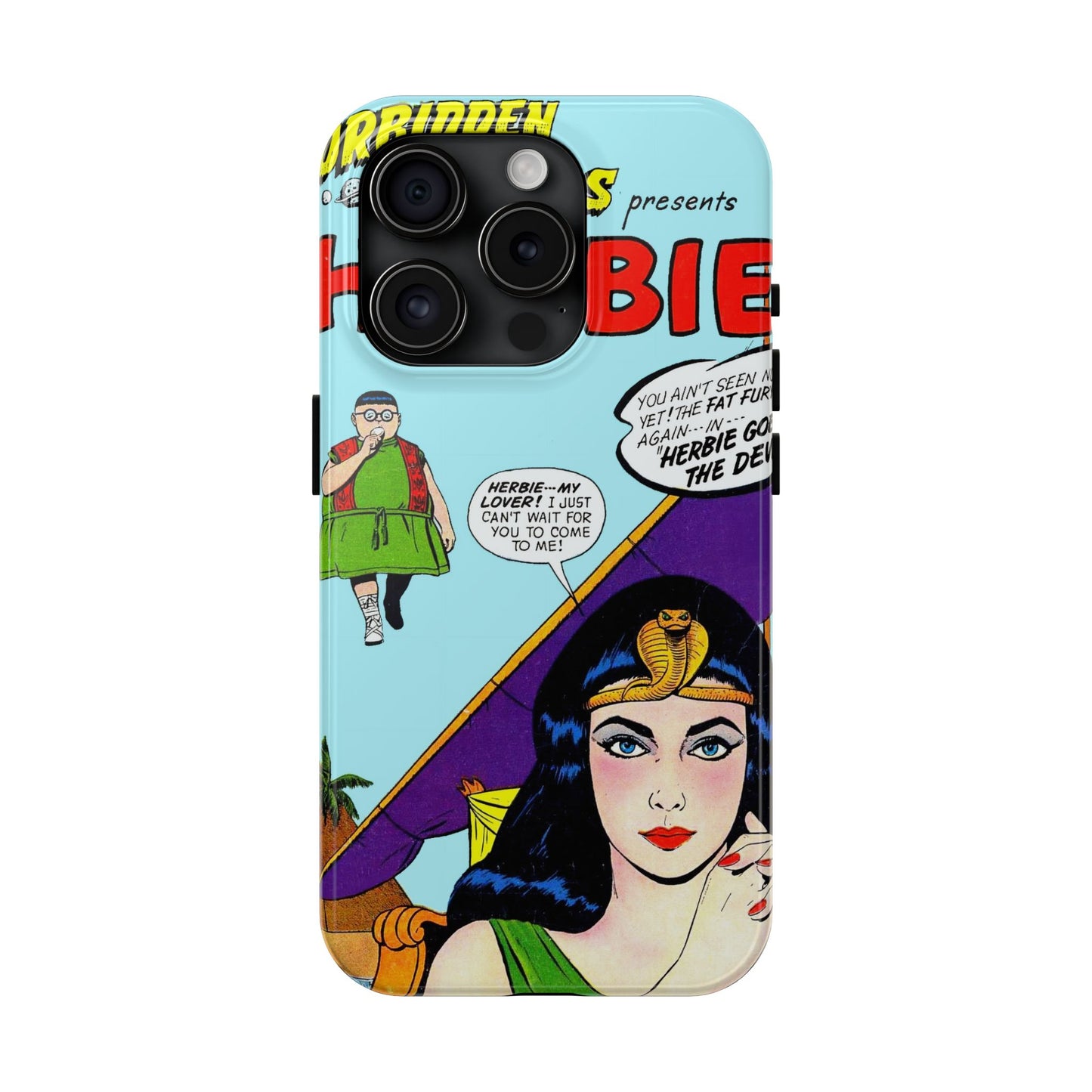 Vintage Forbidden Worlds Comic Art Phone Case - Old School Male 