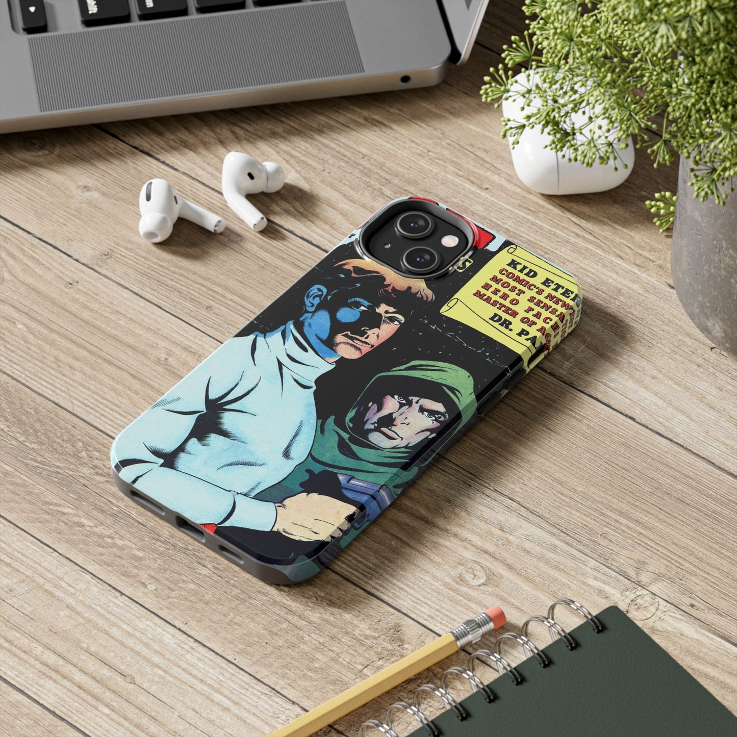 Vintage Comic Book Cover Durable Phone Cases