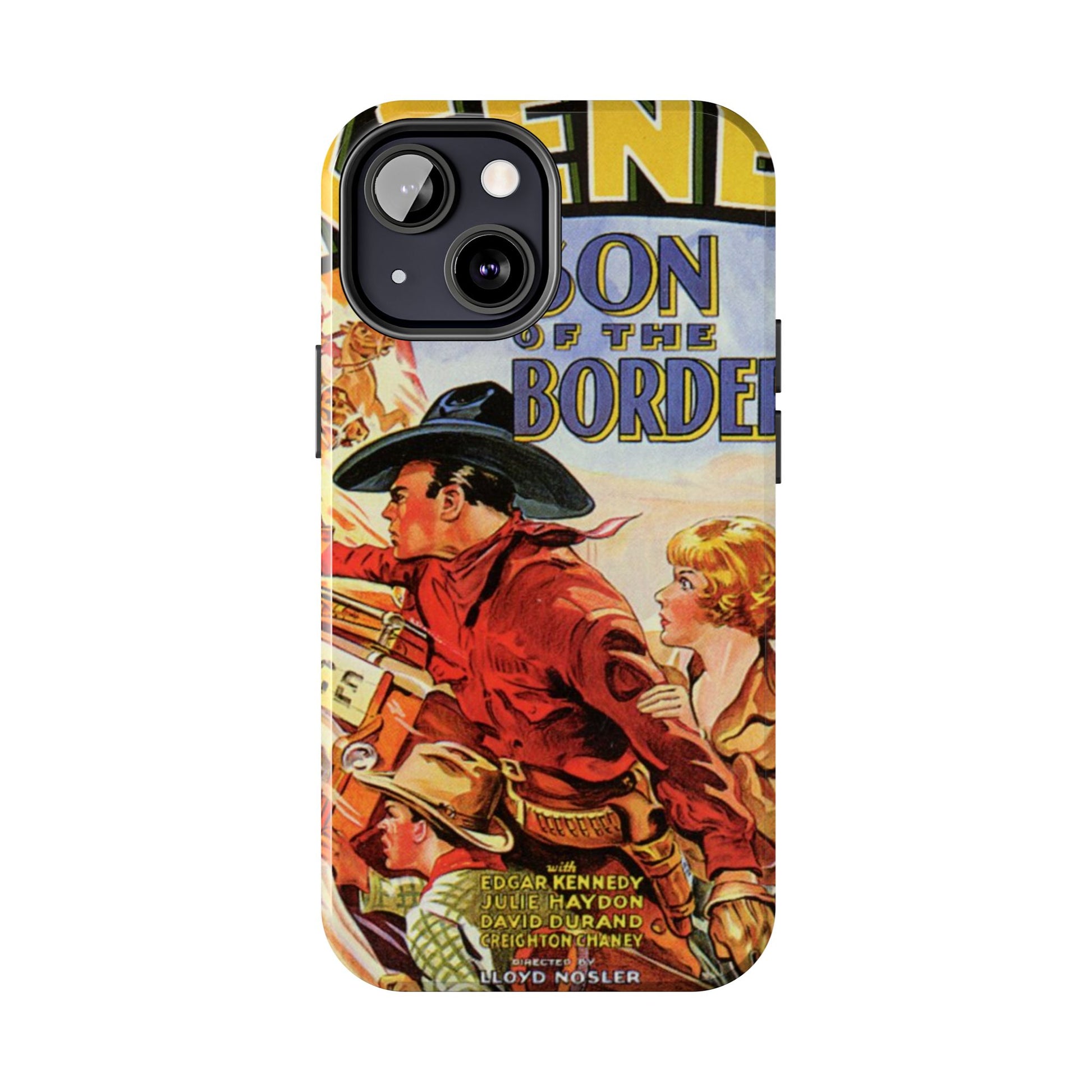 Rustic Heritage Western Tough Phone Cases - Old School Male 