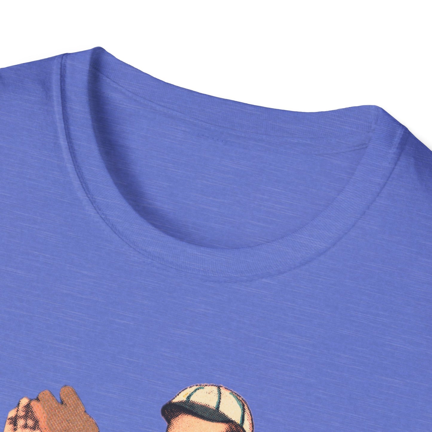 Retro Baseball Pitcher Graphic Tee