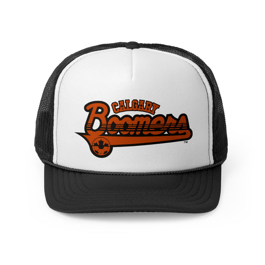 Calgary Boomers NASL Retro Trucker Hat - Old School Male 