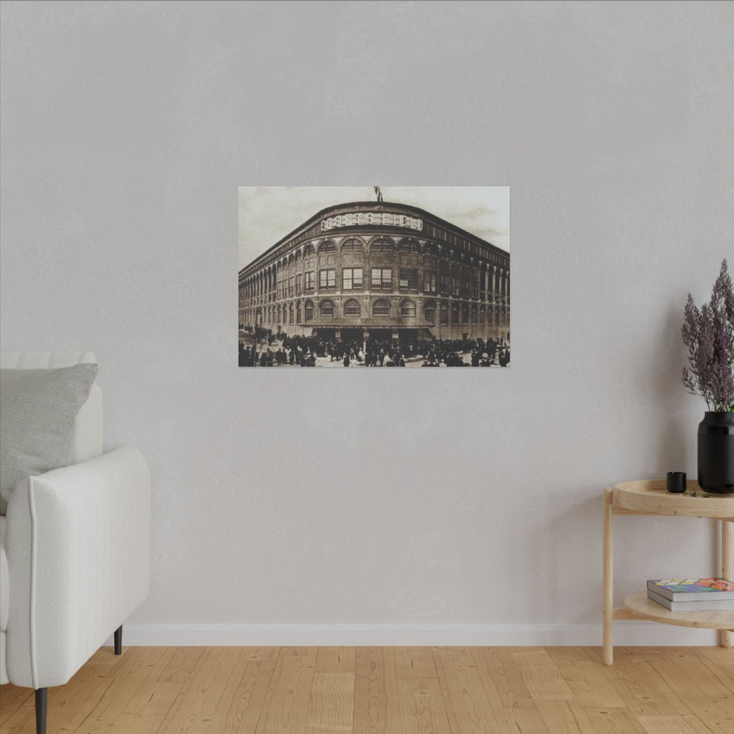 Nostalgic Ebbets Field Canvas Art Print