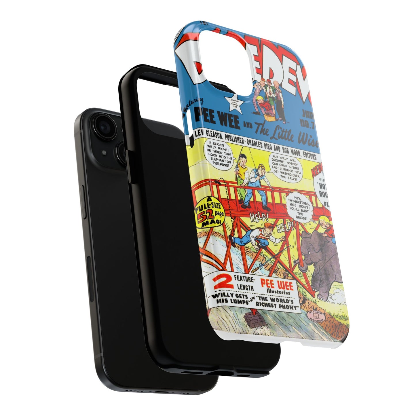 Vintage Comic Book Inspired Phone Case