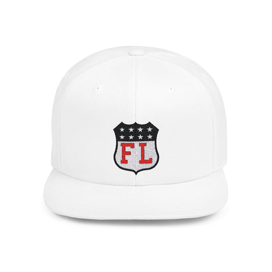 Federal League Logo Snapback Hat - Old School Male 