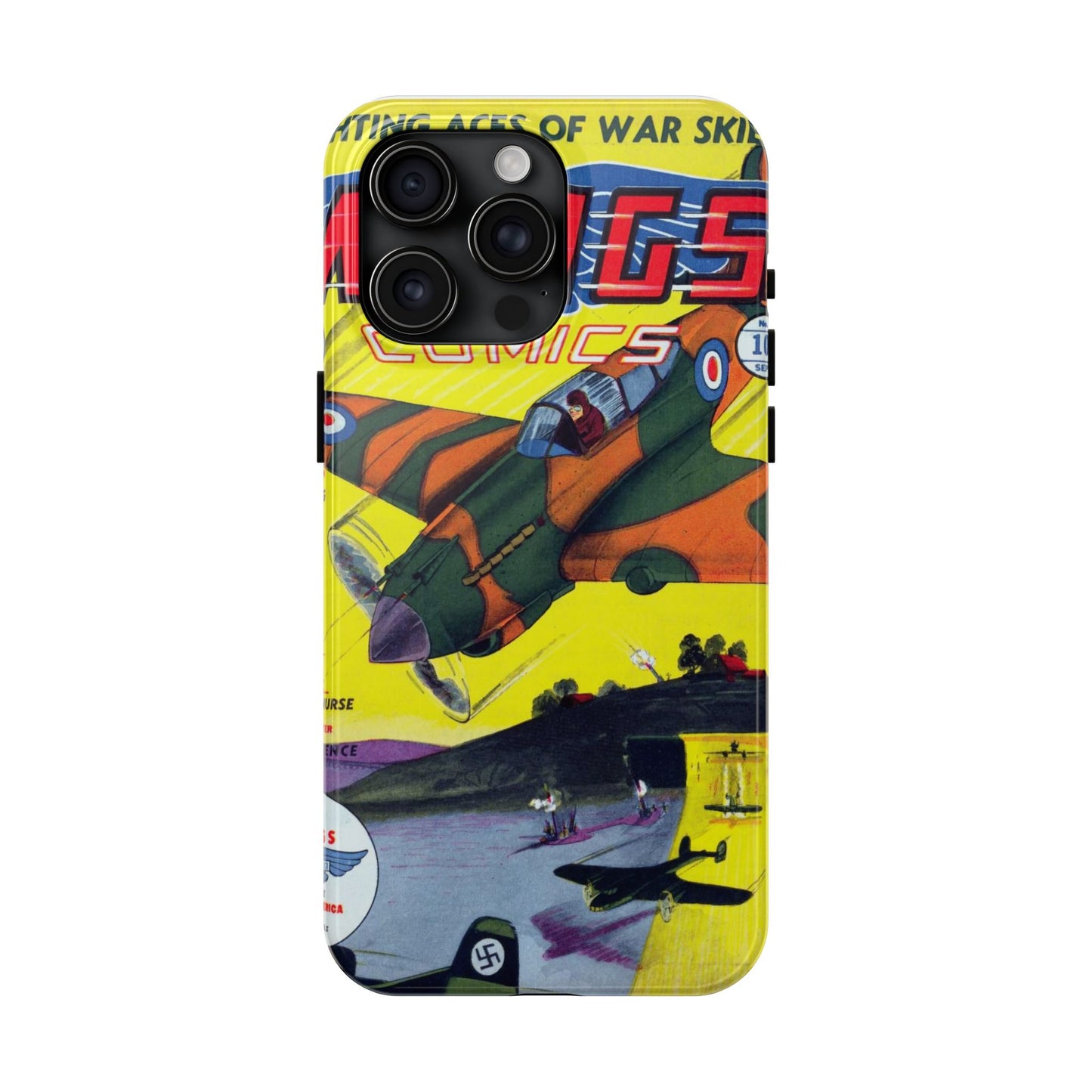 Vintage Comic Book Art Tough Phone Cases - Old School Male 