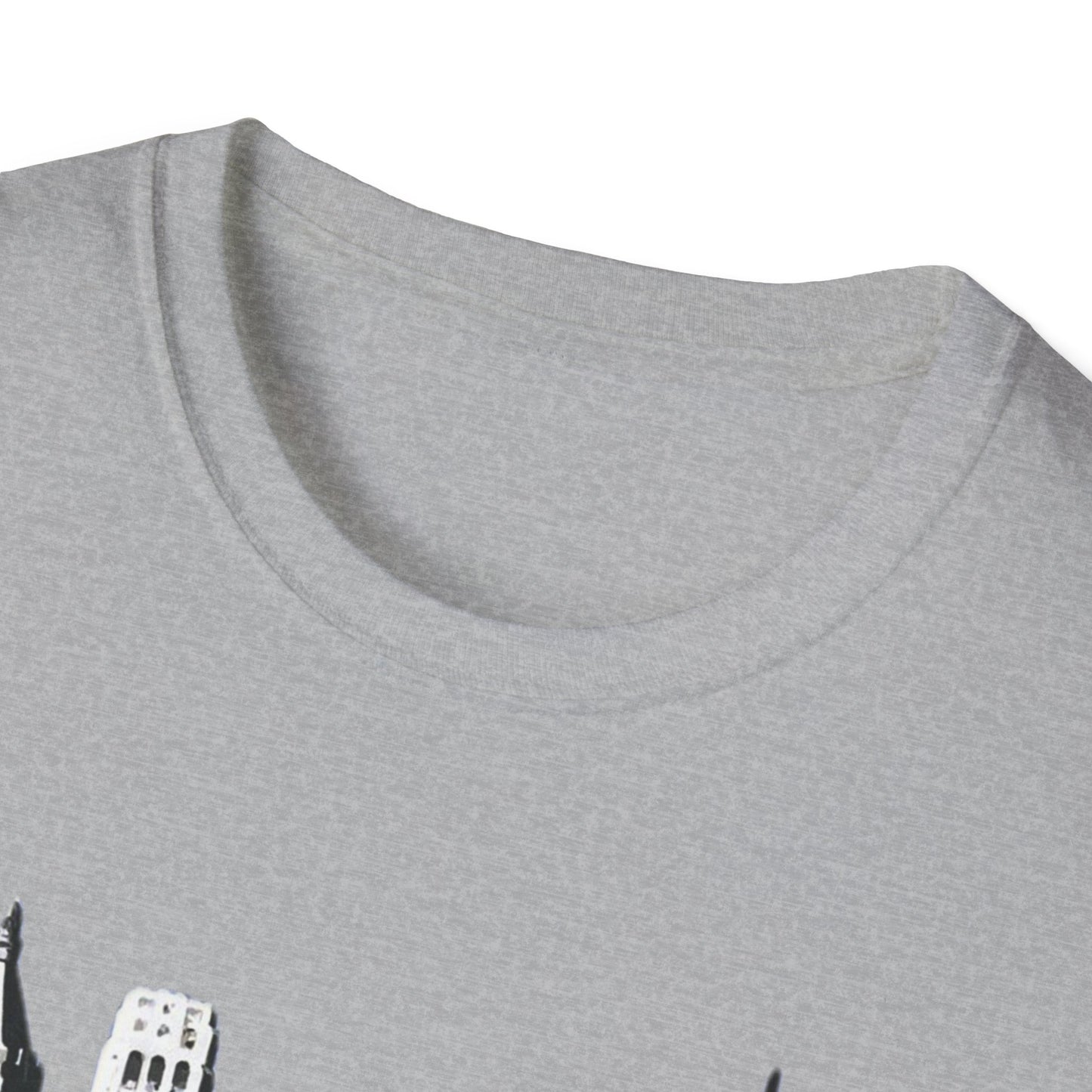 Retro New York City Skyline Softstyle Tee