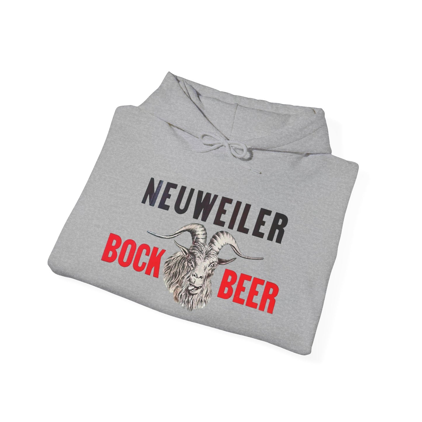 Neuweiler Bock Beer Hoodie - Cozy Unisex Sweatshirt with Kangaroo Pocket & Custom Prints