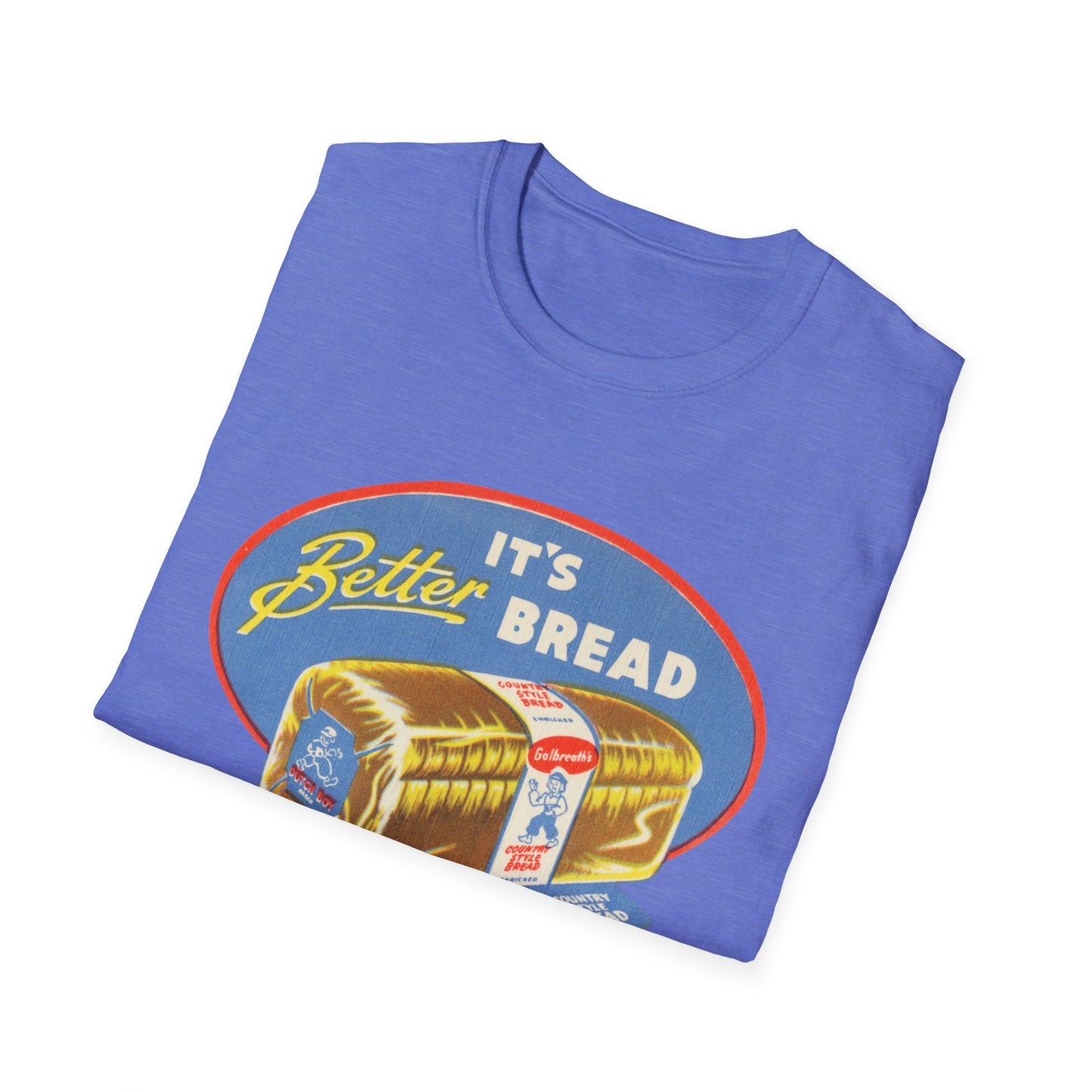 Unisex Galbreath Bread Logo T-Shirt: Classic 100% Cotton Comfort For Everyday Attire