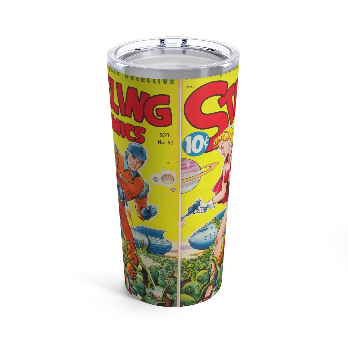 Vintage Comic Book Cover Insulated Tumbler 20oz