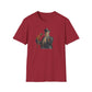 Whimsical Parrot Gent Tee for All - Old School Male 