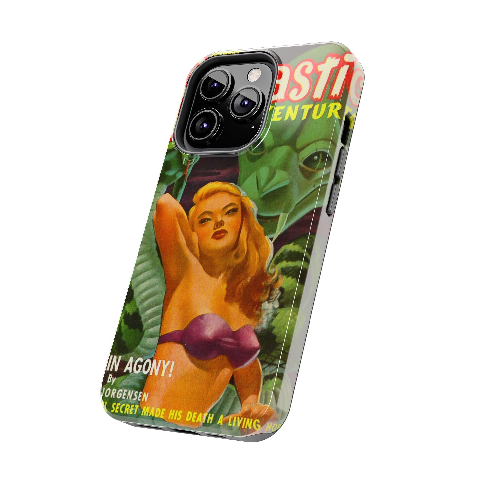 Vintage Magazine Cover Phone Case for Retro Enthusiasts - Old School Male 