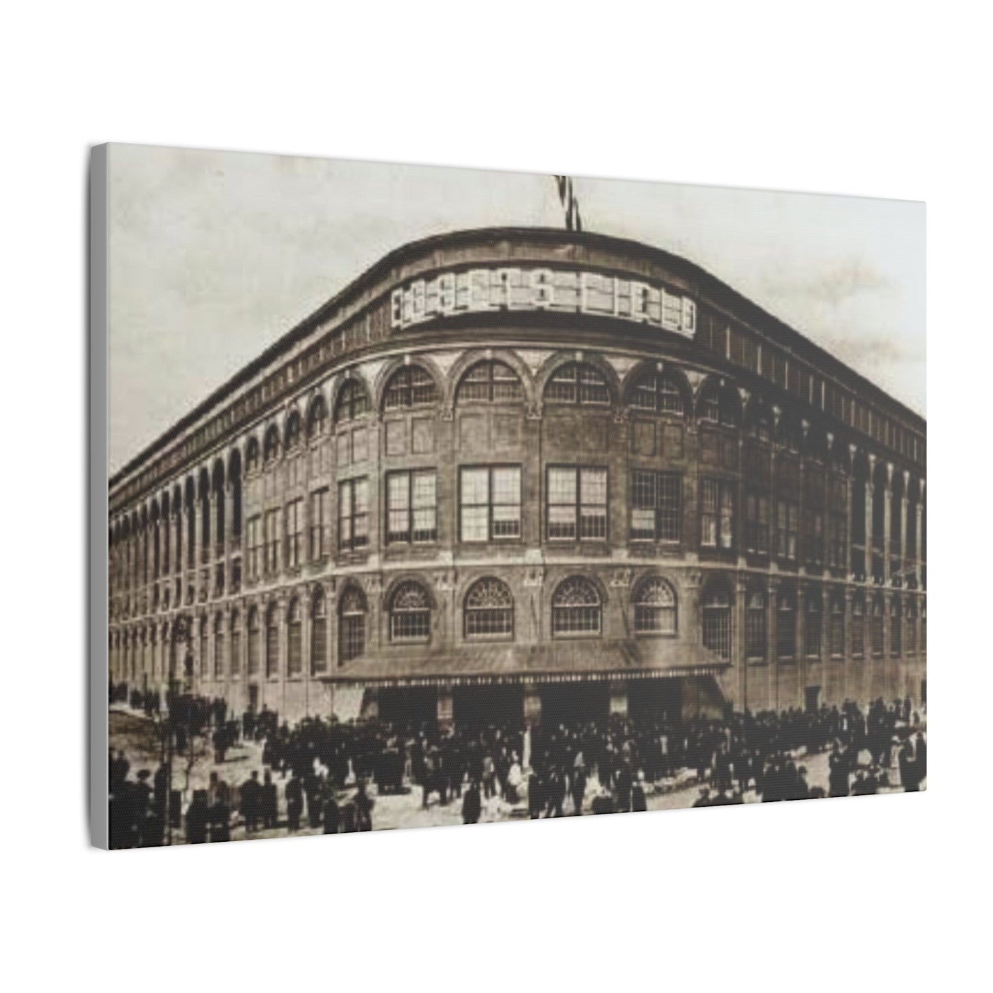 Nostalgic Ebbets Field Canvas Art Print