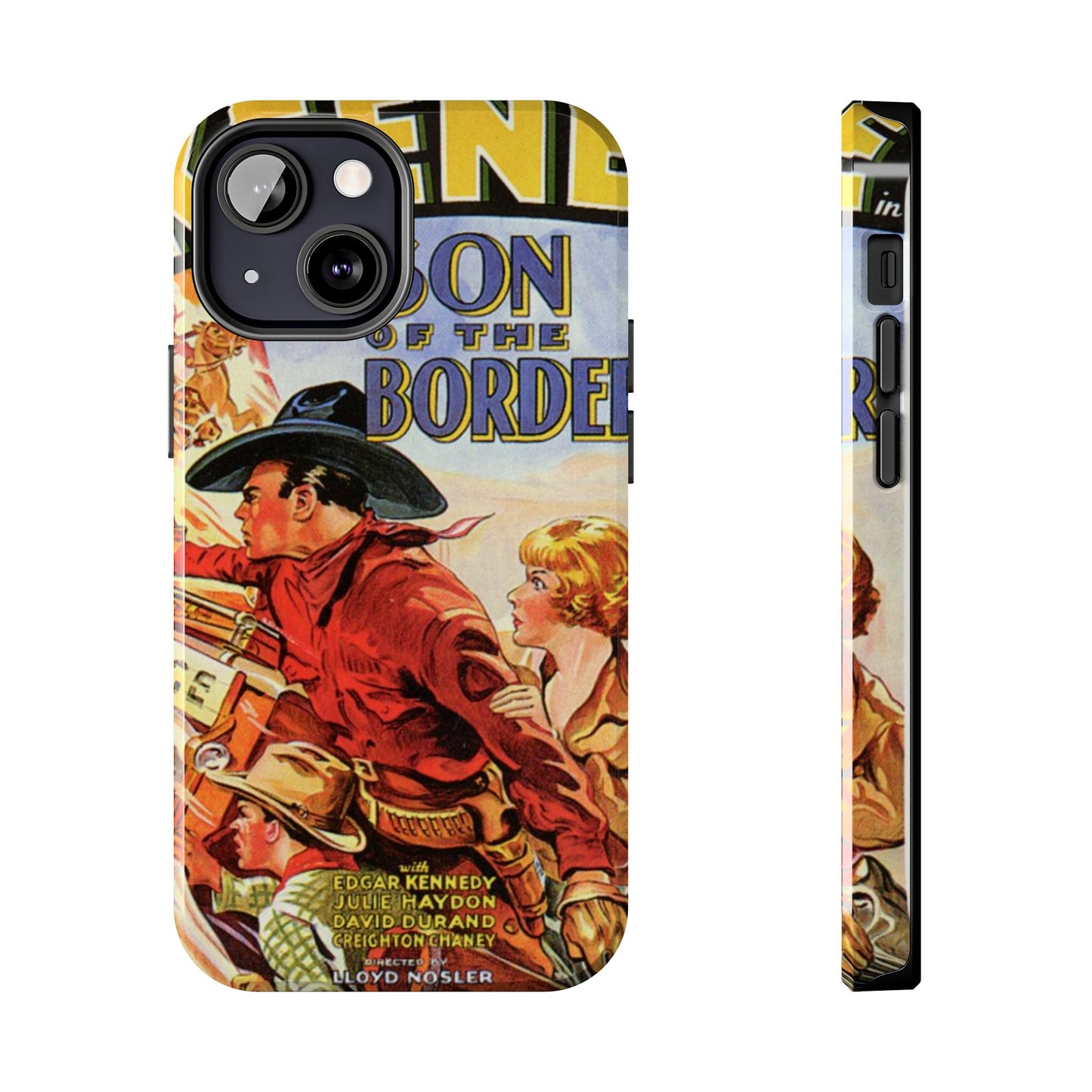 Rustic Heritage Western Tough Phone Cases - Old School Male 