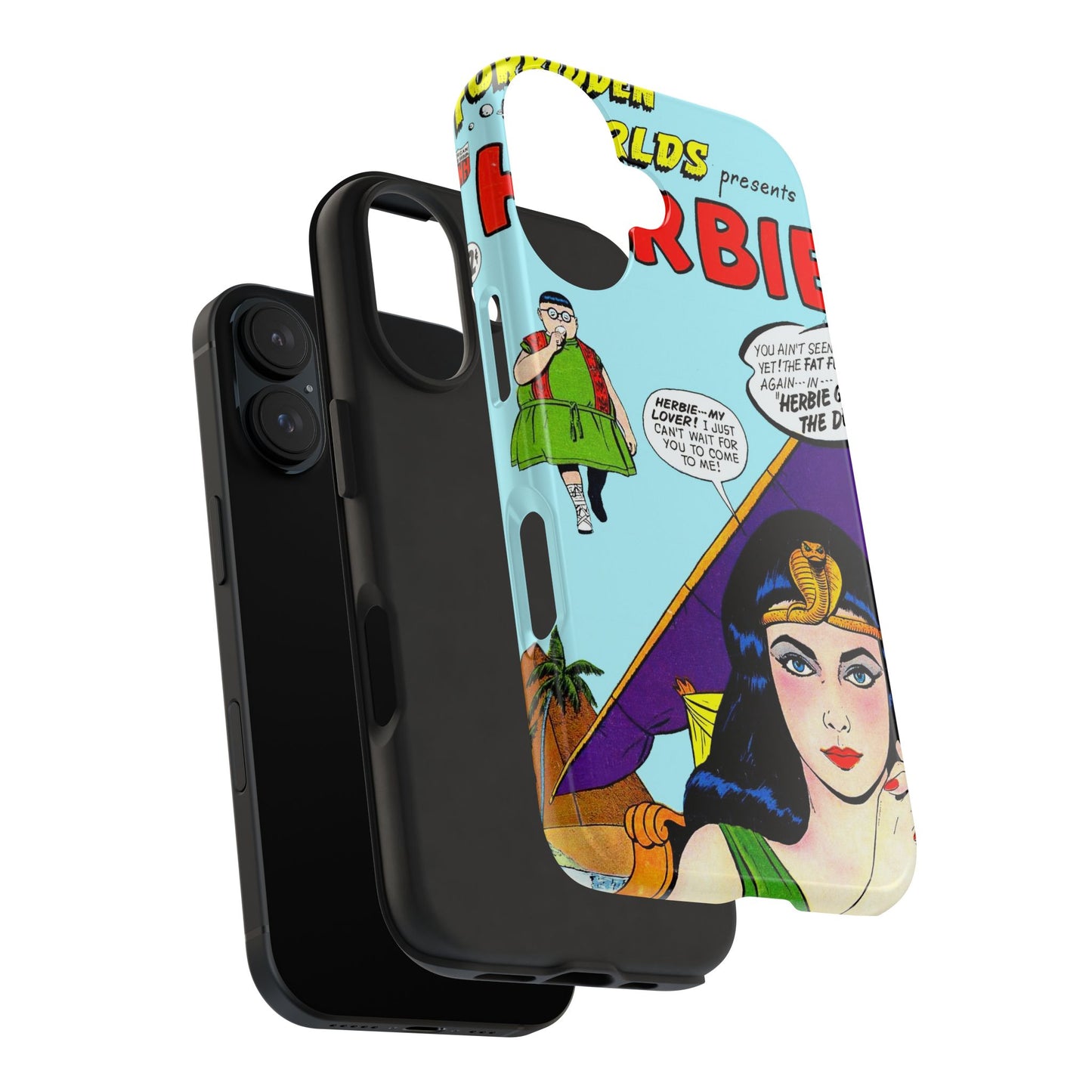 Vintage Forbidden Worlds Comic Art Phone Case